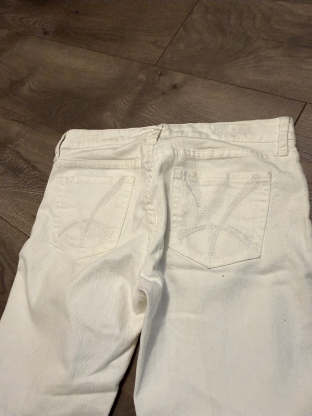 Kut size 6 jeans Women’s White Straight-Leg Jeans @@@ - Picture 5 of 6